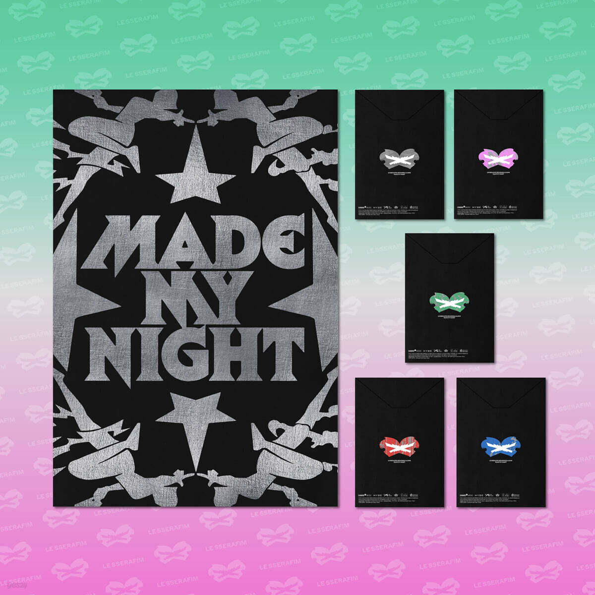 르세라핌 (LE SSERAFIM) - 2nd Single Album 'Made My Night' [COMPACT ver.][5종 중 1종 랜덤발송]