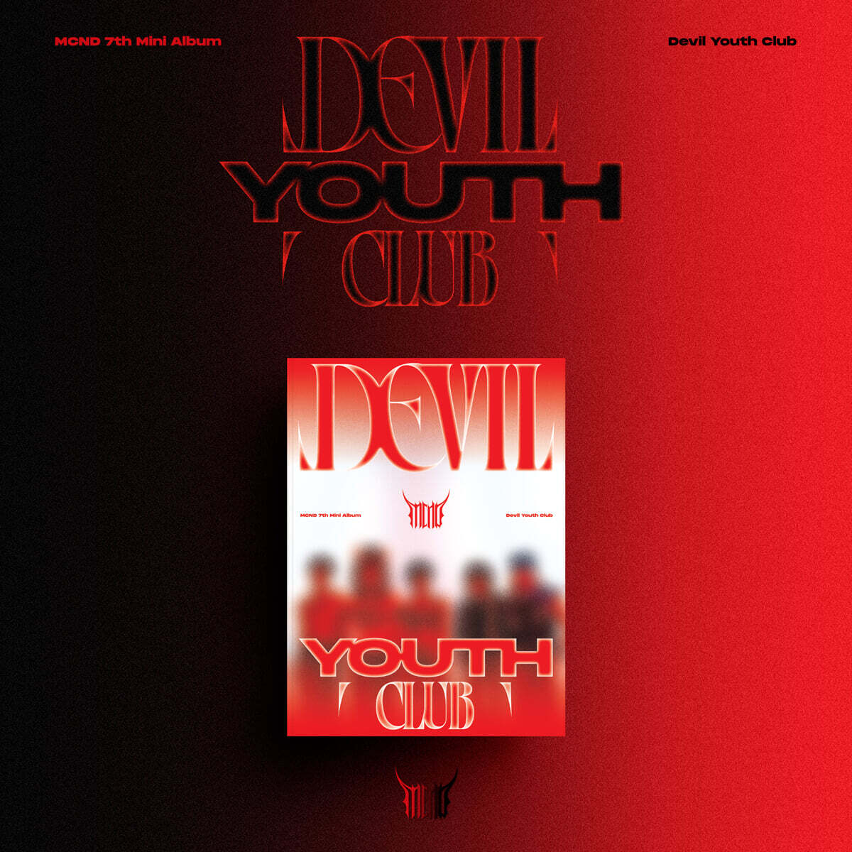 MCND 노래 MCND - 미니앨범 7집 : Devil Youth Club [PHOTO BOOK ver.][Devil Ver.]
