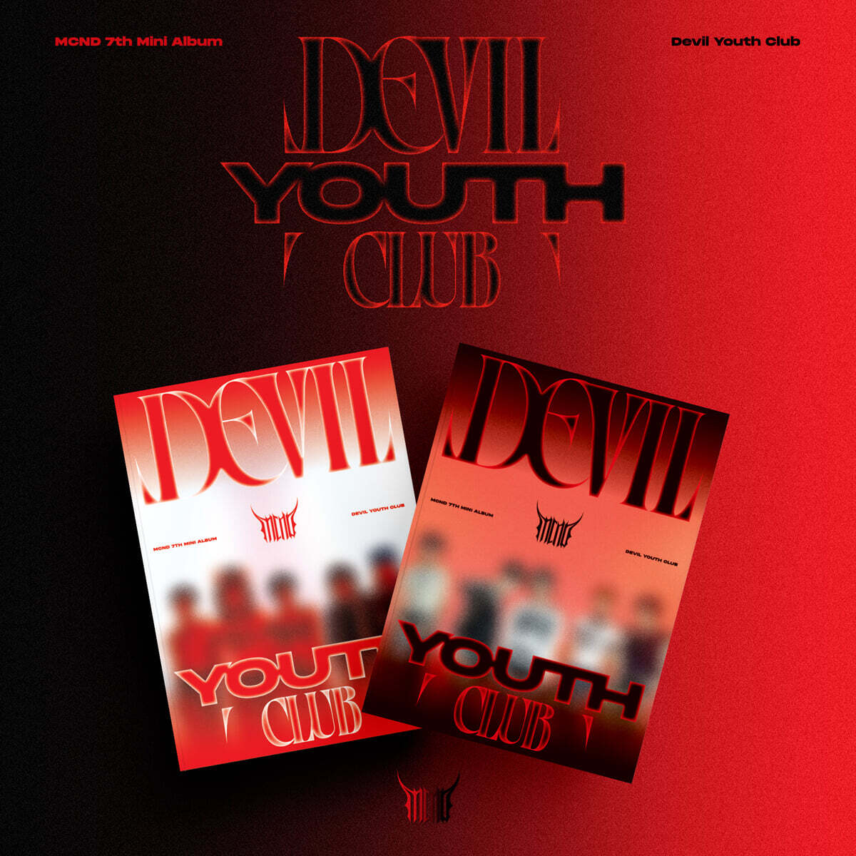 MCND 노래 MCND - 미니앨범 7집 : Devil Youth Club [PHOTO BOOK ver.][2종 SET]