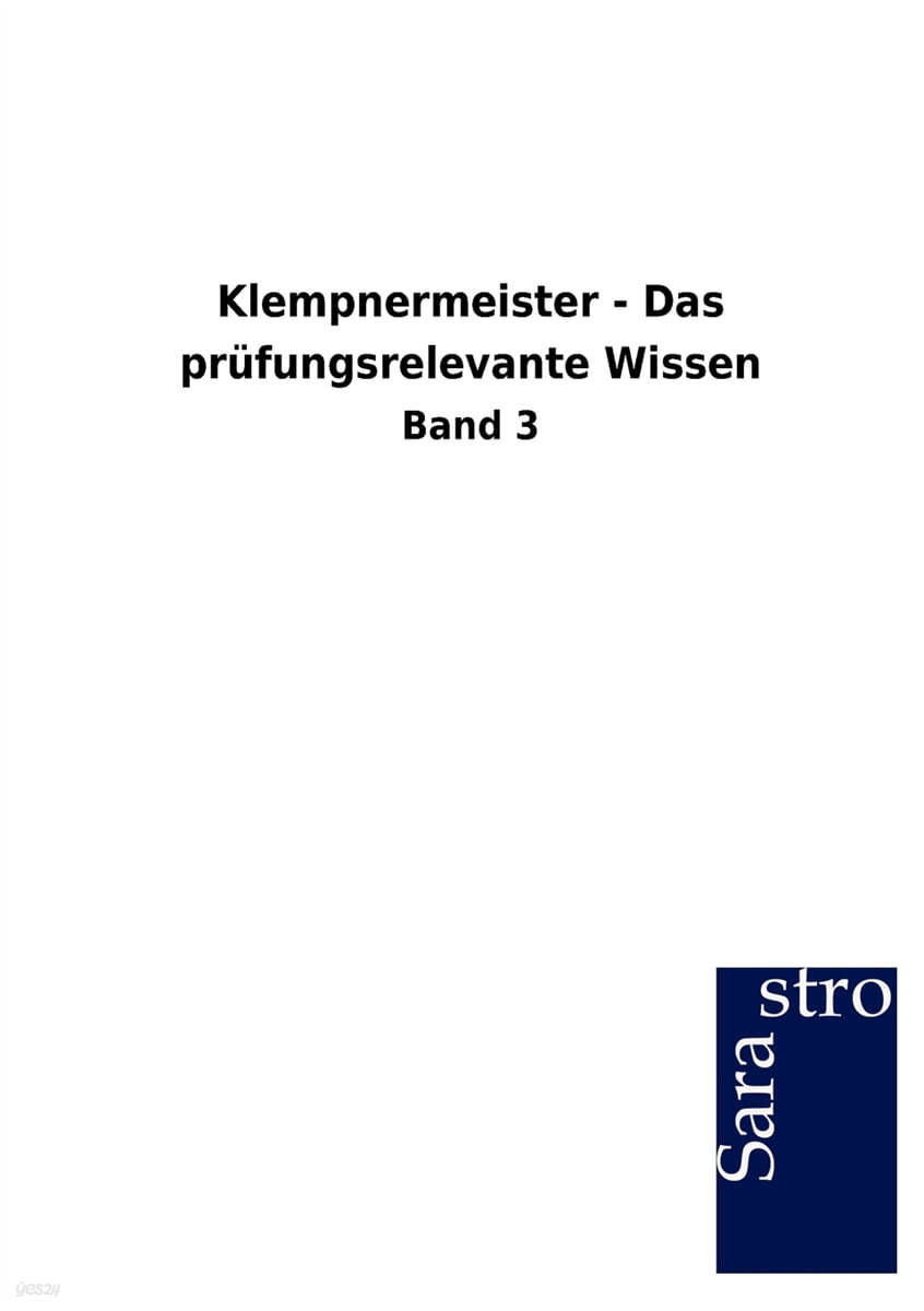 Klempnermeister - Das prufungsrelevante Wissen