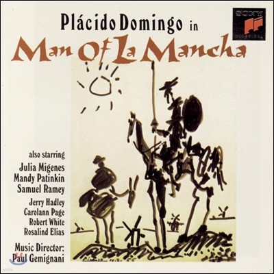 Placido Domingo in Man of La Mancha (Studio Cast Recording) 뮤지컬 맨 오브 라만차 OST (플라시도 도밍고 버전)