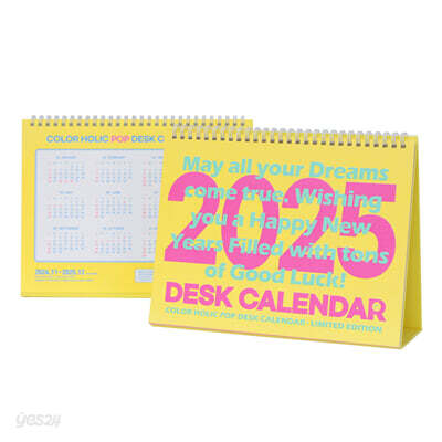 2025 컬러홀릭 팝 데스크 캘린더 (탁상달력)