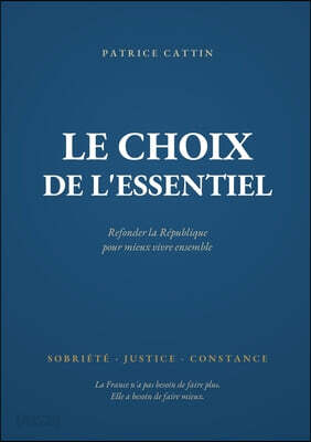 Le choix de l essentiel