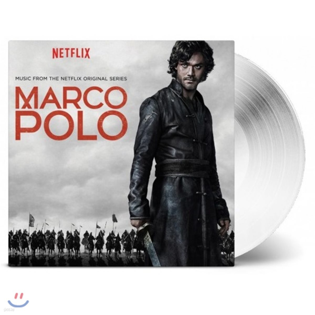 넷플릭스 드라마 '마르코 폴로' 사운드트랙 (Netflix's Marco Polo OST by Daniele Luppi 다니엘 루피) [투명 화이트 컬러 2 LP]