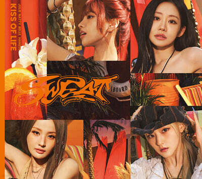 KISS OF LIFE (키스오브라이프) - 일본 2집 미니앨범 : SWEAT [Type A]