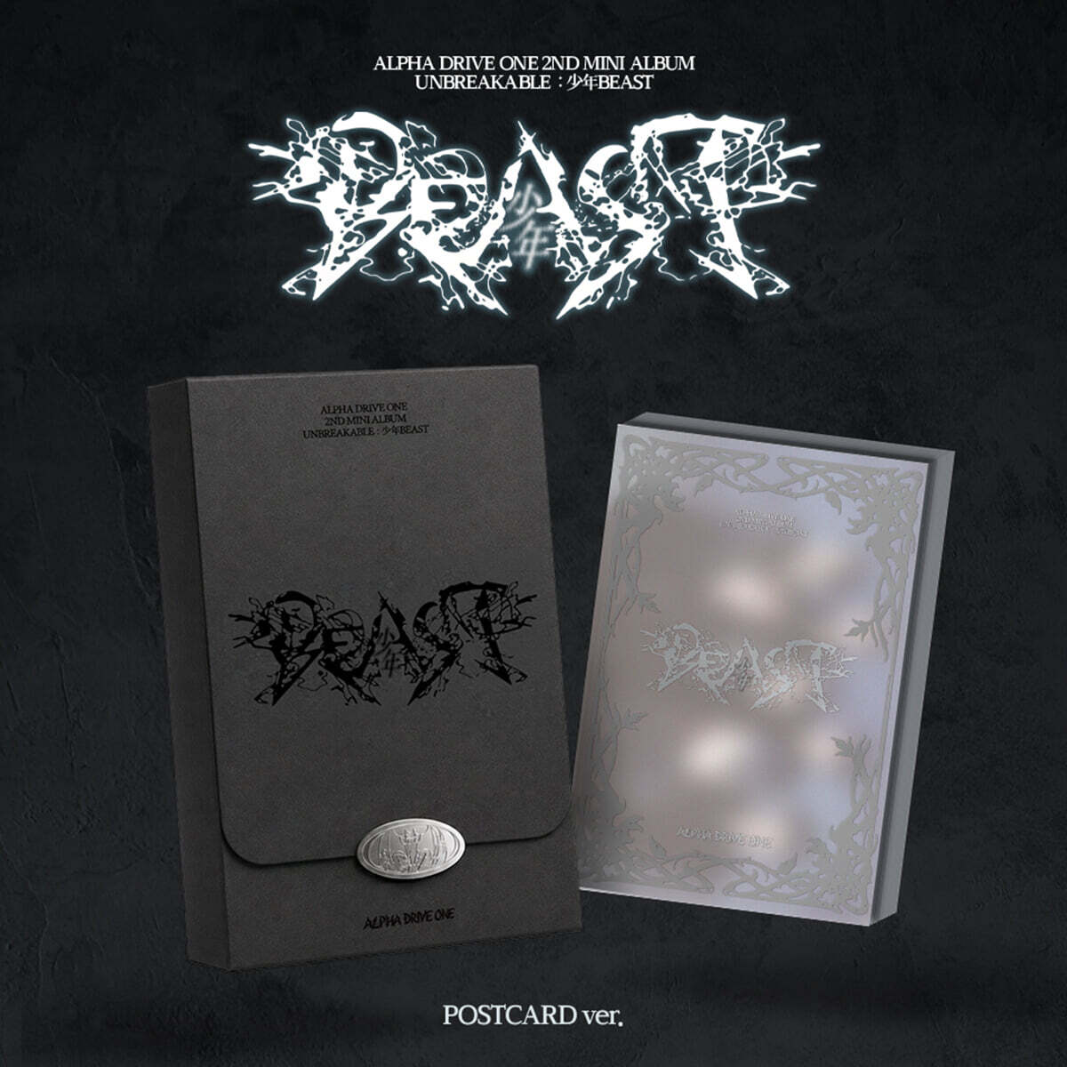 ALPHA DRIVE ONE - 미니앨범 2집 'UNBREAKABLE : 少年BEAST' [POSTCARD Ver.]