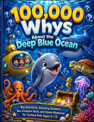 100,000 Whys About the Deep Blue Ocean: Big Questions, Amazing Answers, Sea Creature Facts, and Ocean Mysteries for Curious Kids Ages 6-12