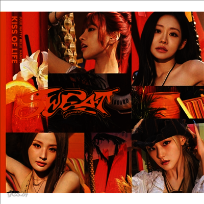 키스 오브 라이프 (Kiss Of Life) - Sweat (Japanese EP) (Type A)(CD)