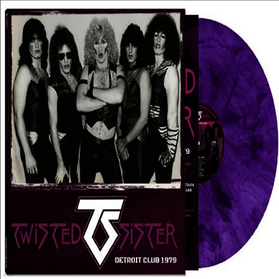 Twisted Sister — Detroit Club 1979 앨범 커버