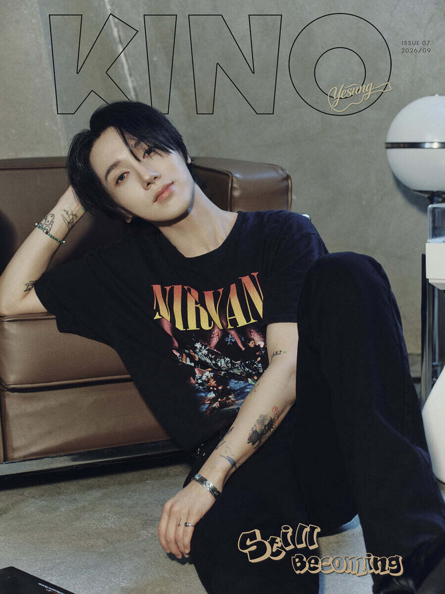 [B형] KINO 중국 2026년 09월호 ISSUE07 : 슈퍼주니어 예성 커버 (B형 잡지+랜덤카드 5장+포스터 1장+인생네컷 1장)