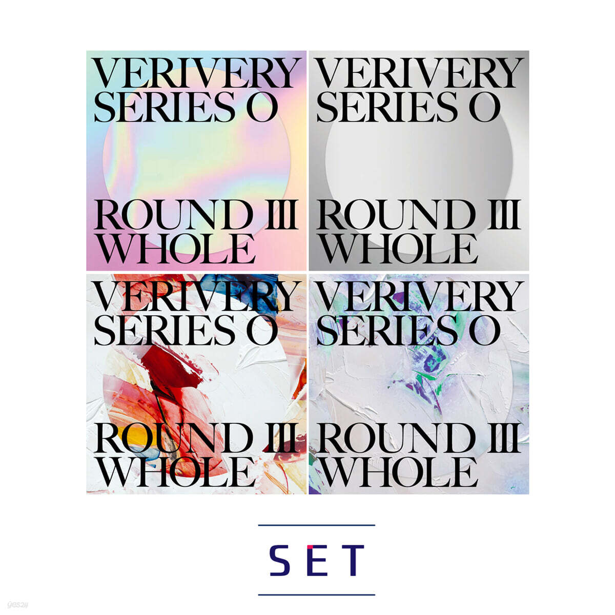 베리베리 (VERIVERY) 1집 - VERIVERY SERIES ‘O’ [ROUND 3 : WHOLE] [4종 중 1종 랜덤 발송]