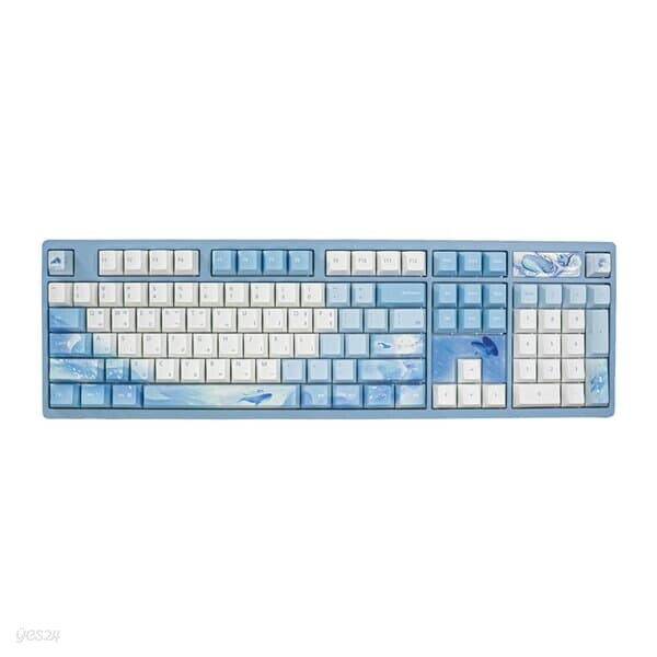 VARMILO VA100 유무선 풀배열 VIA 기계식 키보드 펀키스 정품 Sea Melody, 보이스축