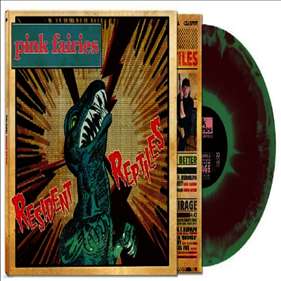 Pink Fairies — Resident Reptiles 앨범 커버