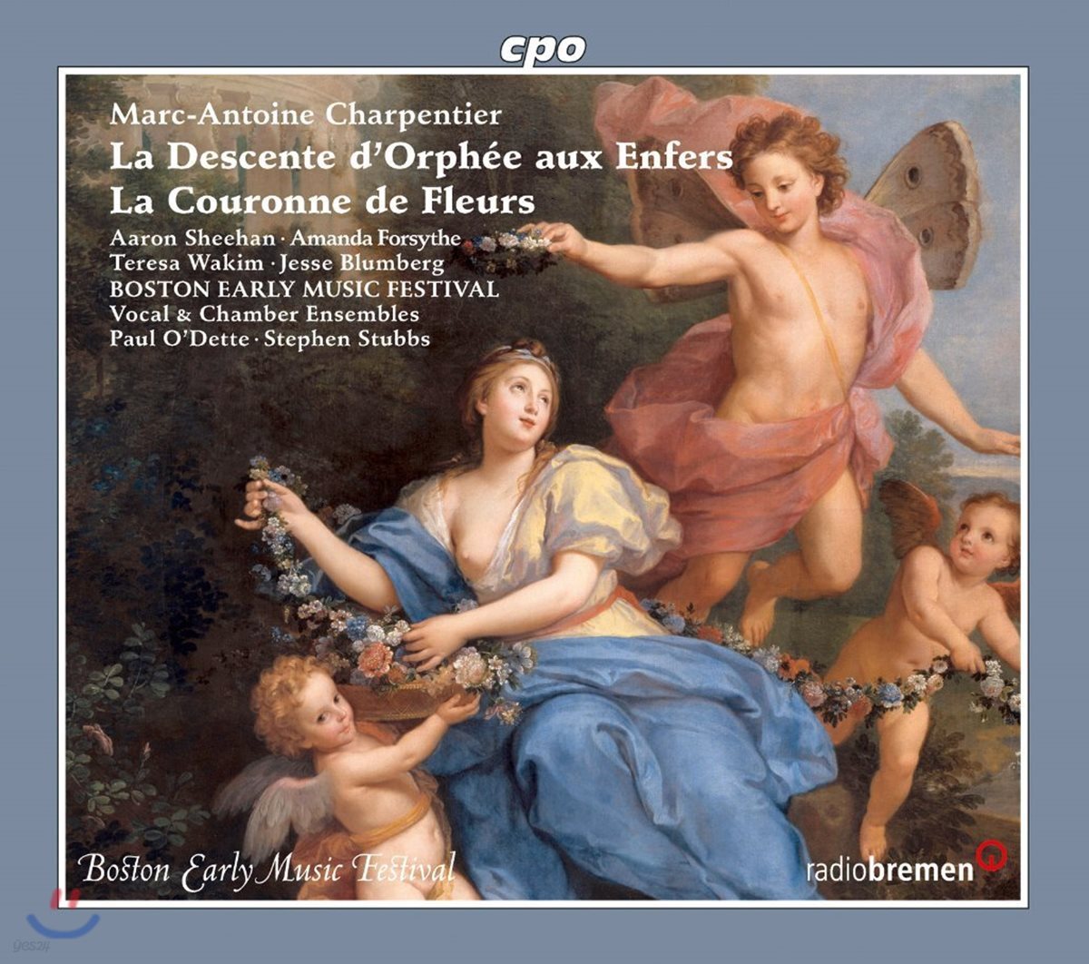 Paul O'Dette 샤르팡티에: 화관, 지옥에 내려간 오르페 (Charpentier: La Descente d'Orphee aux Enfers)