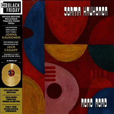 Jorma Kaukonen,Jack Casady — Reno Road: Unleased Tracks From The '60's 앨범 커버
