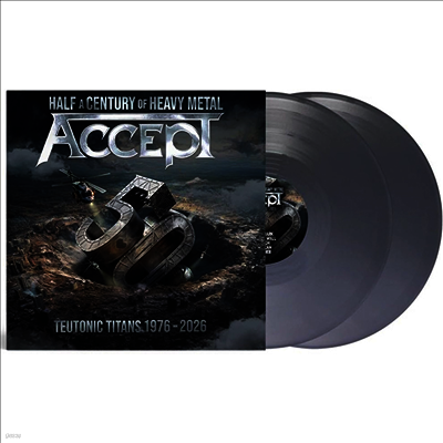 Accept — Teutonic Titans 1976-2026 앨범 커버