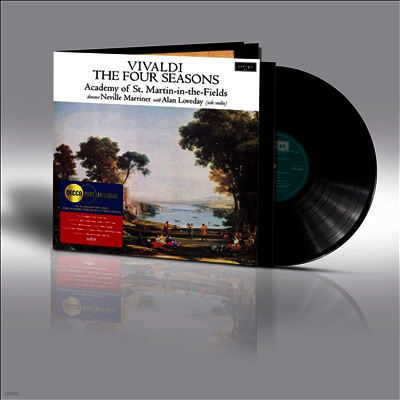 Neville Marriner — 비발디: 사계 (Vivaldi: The Four Seasons) - Neville Marriner 앨범 커버
