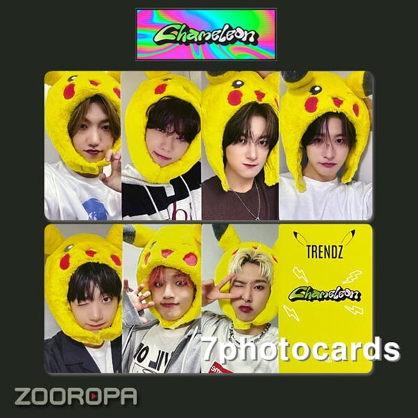 [새상품/U 포토카드 세트] 트렌드지 TRENDZ Chameleon (정품/점프업)
