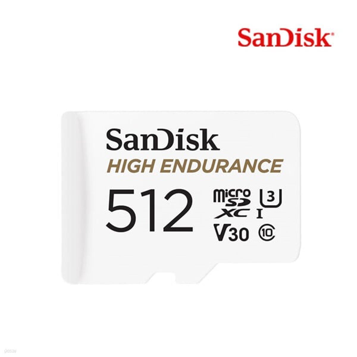 [샌디스크] High Endurance MicroSDXC 블랙박스&amp;CCTV전용 512GB