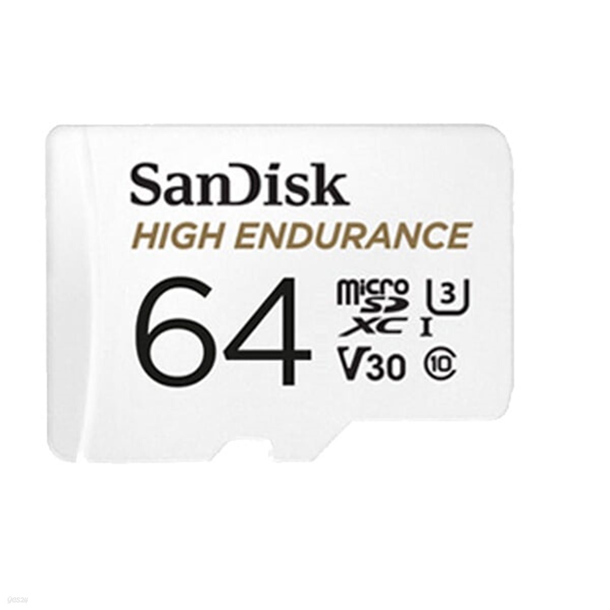 [샌디스크] High Endurance MicroSDXC 블랙박스&amp;CCTV전용 64GB