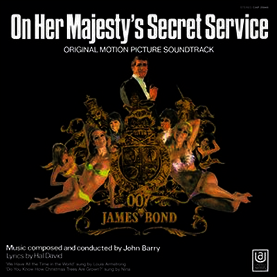 O.S.T. — On Her Majesty's Secret Service/제임스 본드 여왕폐하 대작전/ 앨범 커버