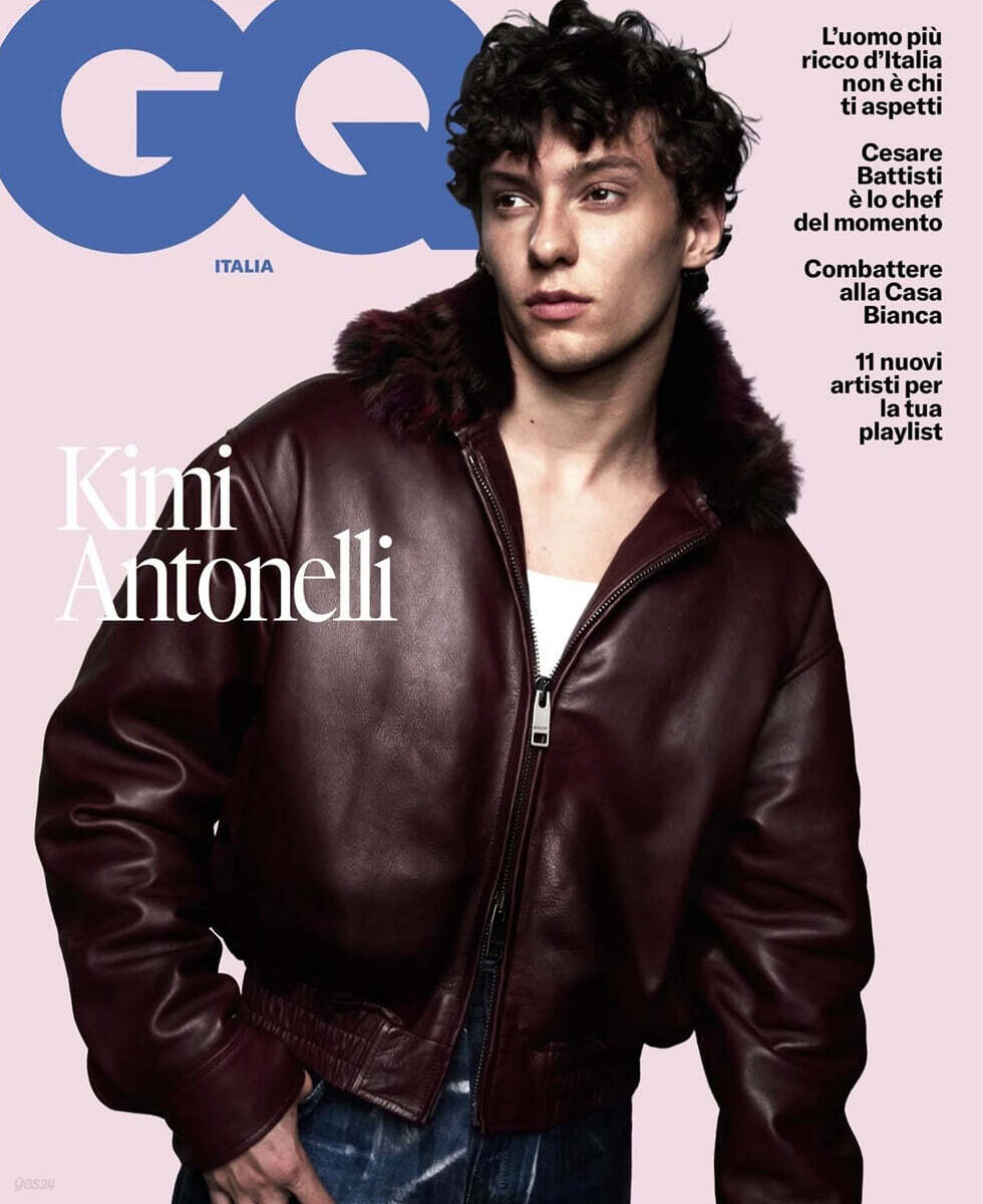 [B형] GQ ITALIA (월간) : 2026년 9월 : 키미 안토넬리 커버