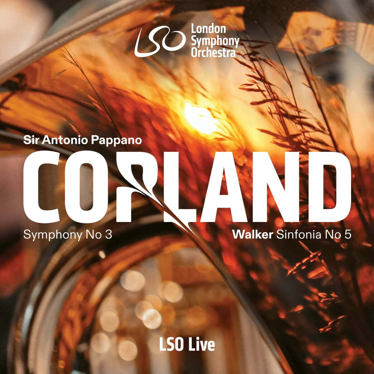 Antonio Pappano 코플런드: 교향곡 3번, 워커: 교향곡 5번 (Copland: Symphony No.3 / Walker: Sinfonia No.5) [SACD Hybrid]