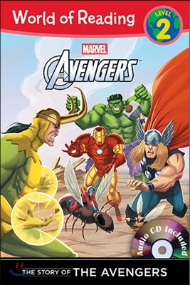 World of Reading Level 2 : The Story of the Avengers