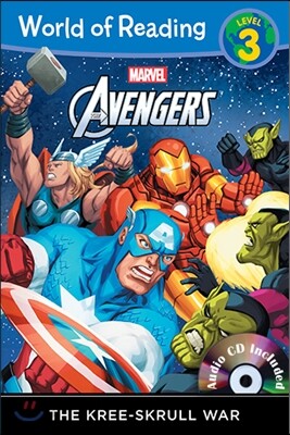 World of Reading Level 3 : The Avengers The Kree-Skrull War