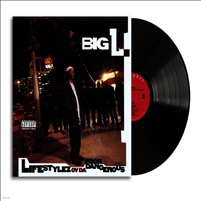 Big L — Lifestylez Ov Da Poor & Dangerous 앨범 커버