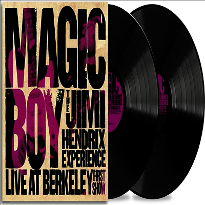 Jimi Hendrix Experience — Magic Boy: The Jimi Hendrix Experience Live At Berkeley (First Show) 앨범 커버
