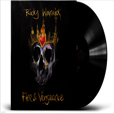 Ricky Warwick — Fire & Vengeance 앨범 커버