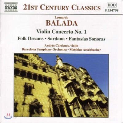 [중고-상] [수입] Balada : Orchestral Works, Vol.1