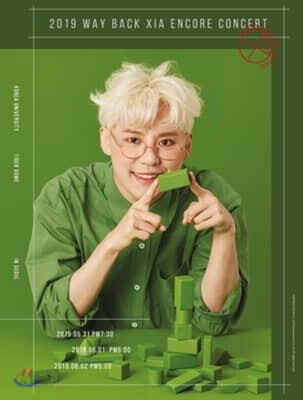 [중고-최상] XIA(준수) - 2019 WAY BACK XIA ENCORE CONCERT (3disc)