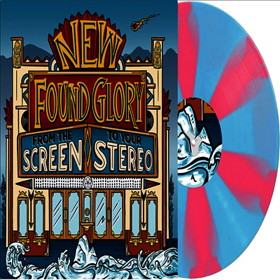 New Found Glory - From The Screen To Your Stereo 1 (Ltd)(Pink And Blue Pinwheel Vinyl)(LP)