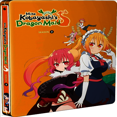 Miss Kobayashi's Dragon Maid S: Season 2 (코바야시네 메이드래곤: 시즌 2)(Steelbook)(한글무자막)(Blu-ray)