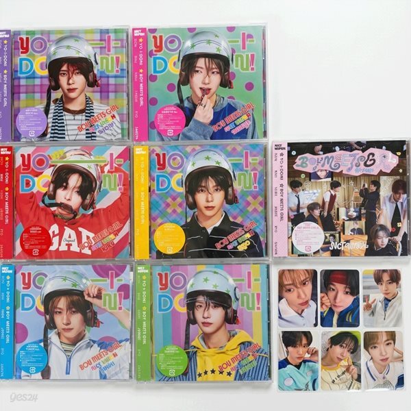 미개봉 [7종 set]: 엔시티 위시 (NCT WISH) - 일본 싱글 3집 YO-I-DON! / BOY MEETS GIRL