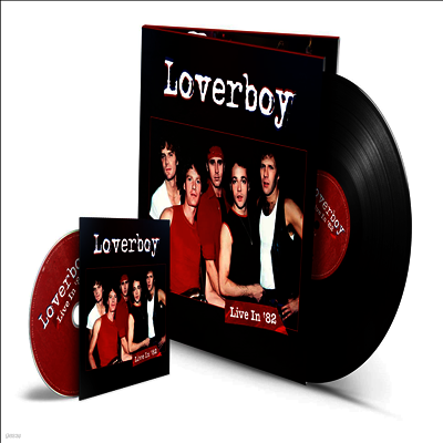 Loverboy — Live In '82 앨범 커버
