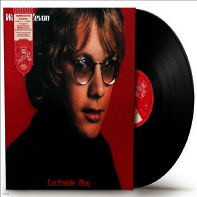 Warren Zevon — Excitable Boy 앨범 커버