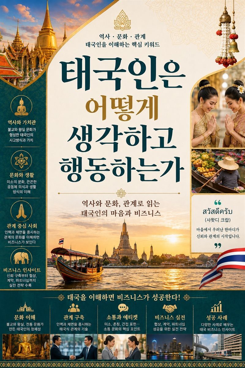 태국인은 어떻게 생각하고 행동하는가