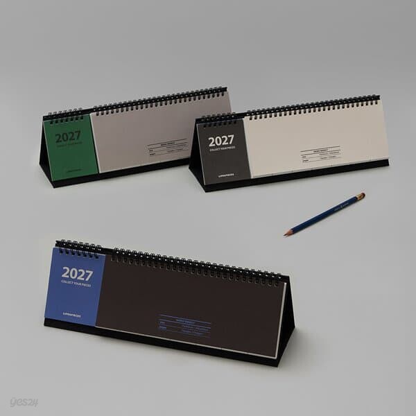 2027 라이프앤피시스 메모 위클리 탁상 달력 (가로형)