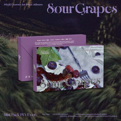NiziU (니쥬) - 미니앨범 1집 : Sour Grapes [Mini Pack PLVE ver.]