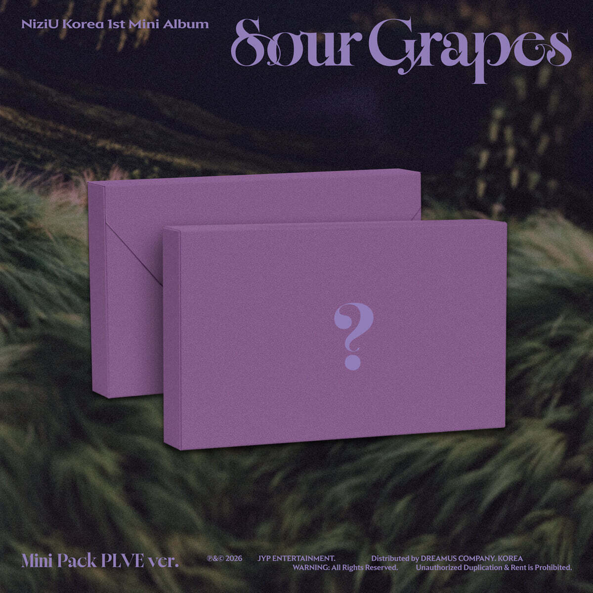 NiziU (니쥬) - 미니앨범 1집 : Sour Grapes [Mini Pack PLVE ver.]