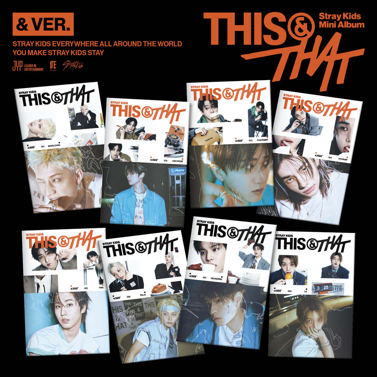 스트레이 키즈 (Stray Kids) - THIS & THAT [& VER.][8종 SET]