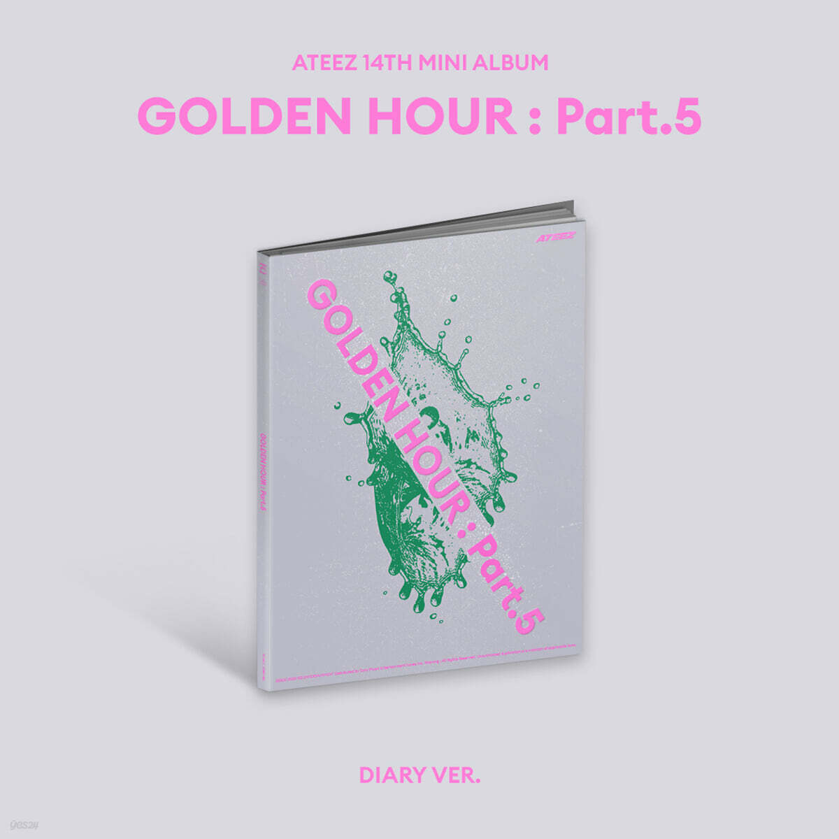 에이티즈 (ATEEZ) -  14TH MINI ALBUM [GOLDEN HOUR : Part.5][DIARY VER.]