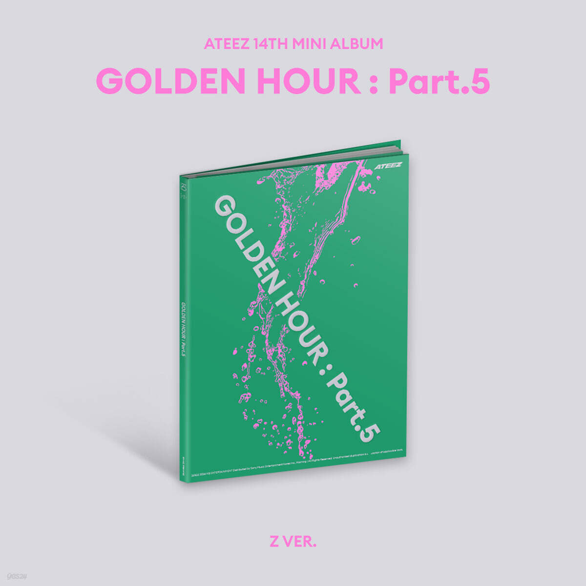 에이티즈 (ATEEZ) -  14TH MINI ALBUM [GOLDEN HOUR : Part.5][Z VER.]