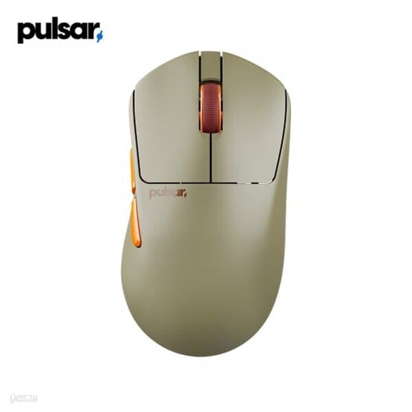 PULSAR X3 CrazyLight 미디움 무선 게이밍 마우스(Desert)-RHD-PX3RCL203