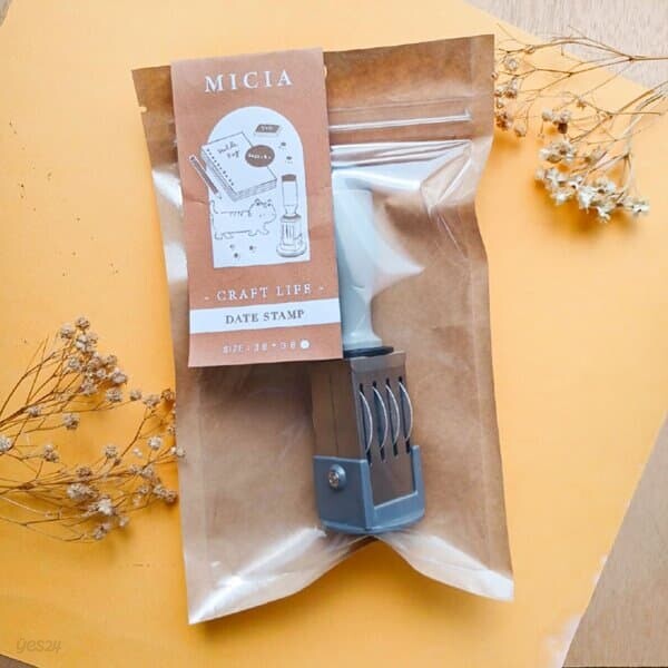 미씨아 MICIA 원형 38x38mm 날짜 스탬프