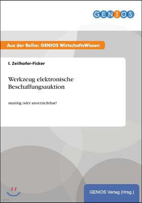 Werkzeug Elektronische Beschaffungsauktion