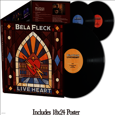 Bela Fleck — Live Heart: My Bluegrass Heart At The Ryman 앨범 커버